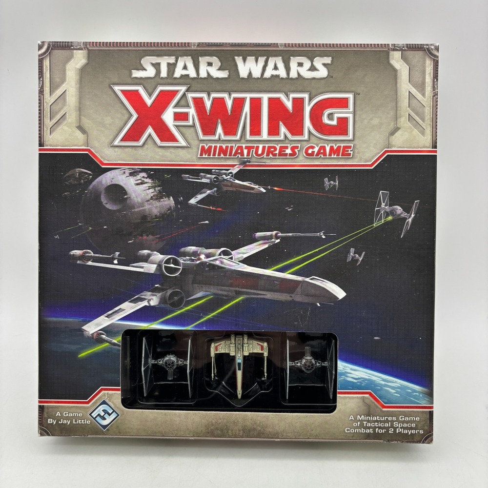 Star Wars X-Wing Miniatures Game Core Set 1.0 COMPLETE Starter Fantasy Flight
